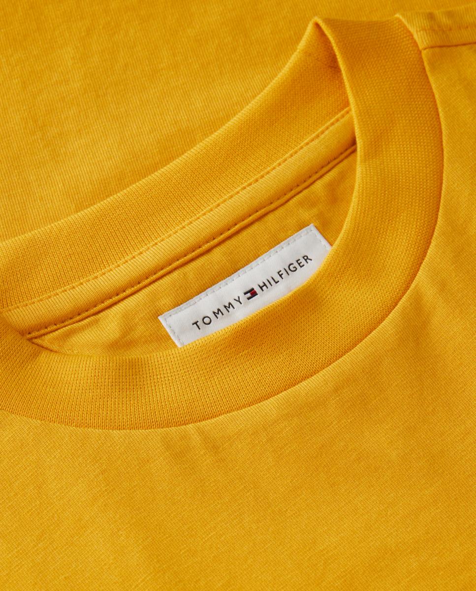 T-shirt com manga curta Amarelo-3