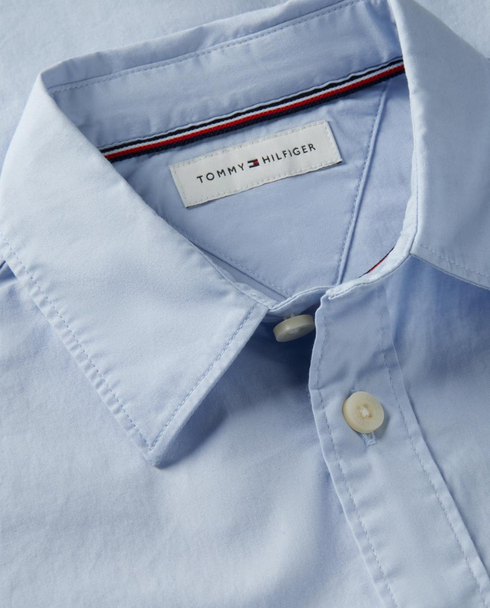 Camisa de Popelina Azul-claro-7