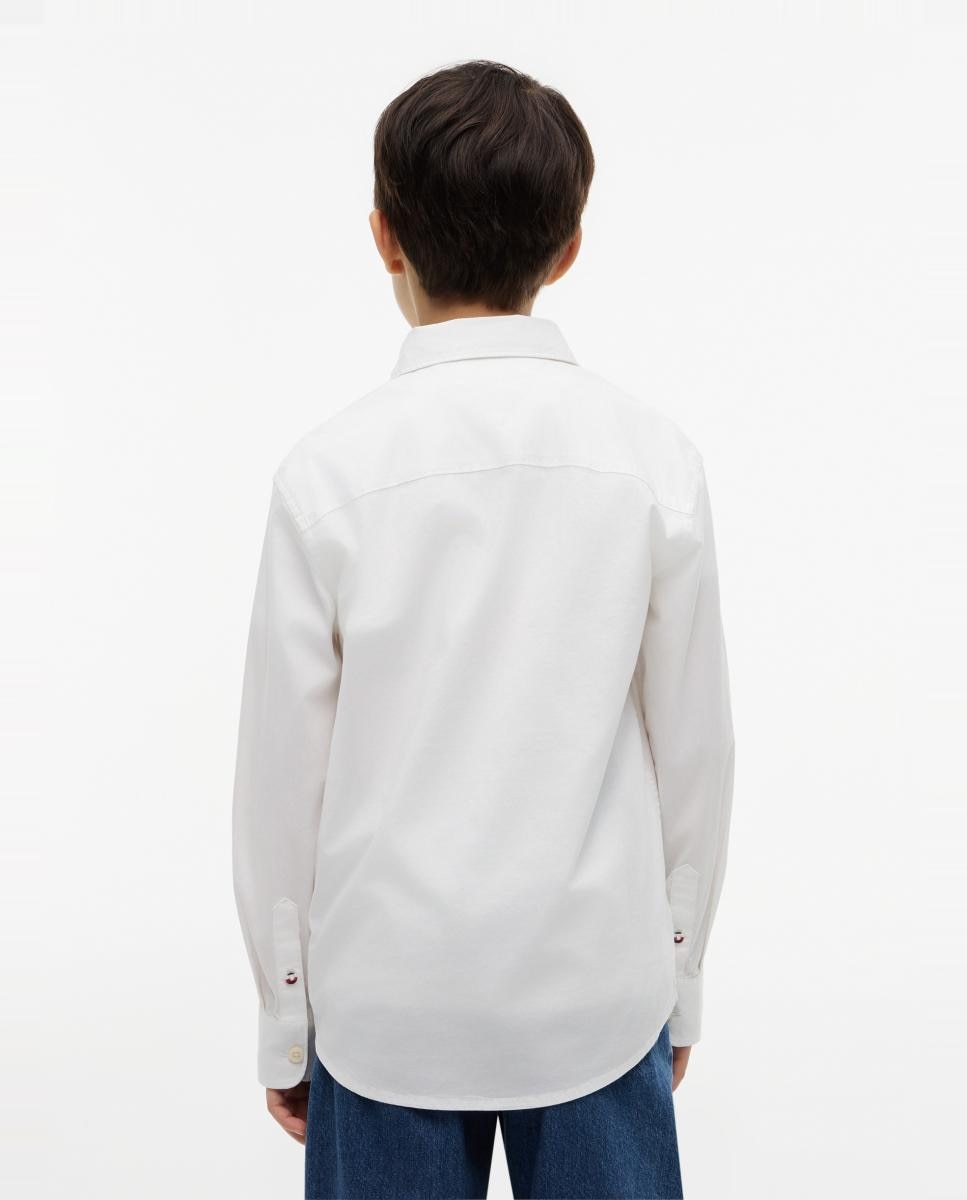 Camisa de Popelina Branco-2