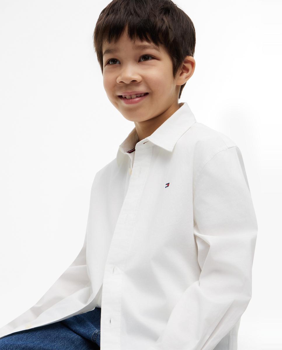 Camisa de Popelina Branco-3