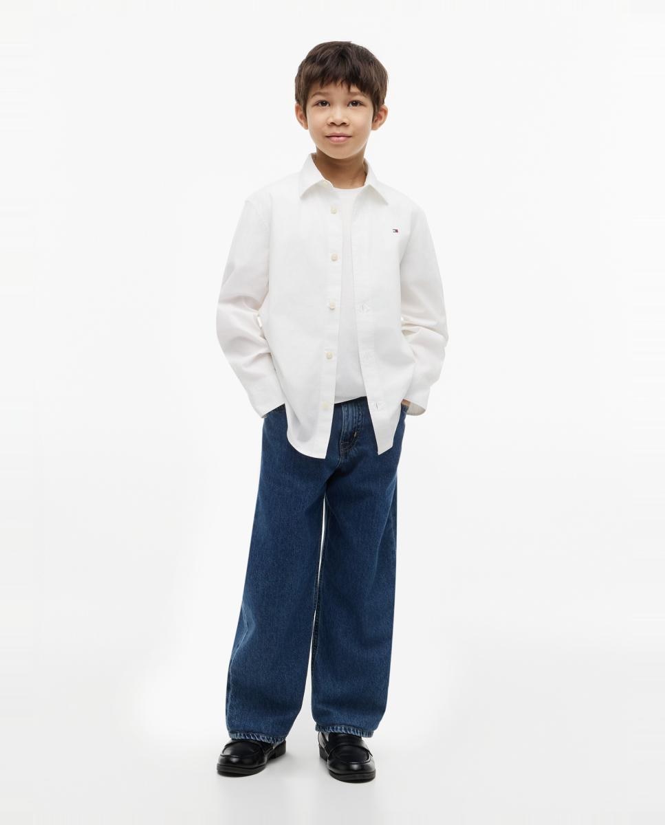 Camisa de Popelina Branco-4