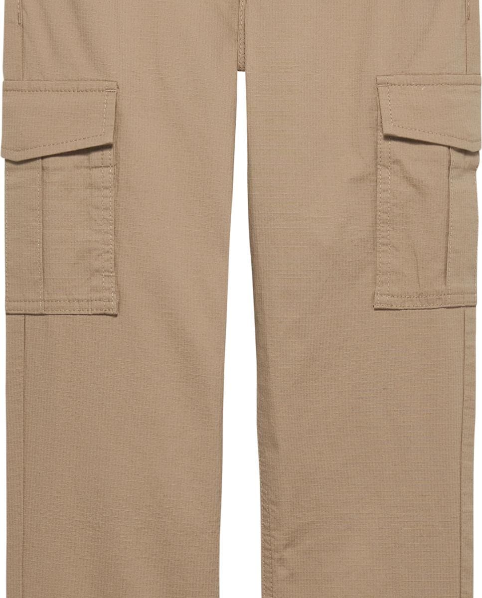 Calças Cargo Castanho-5
