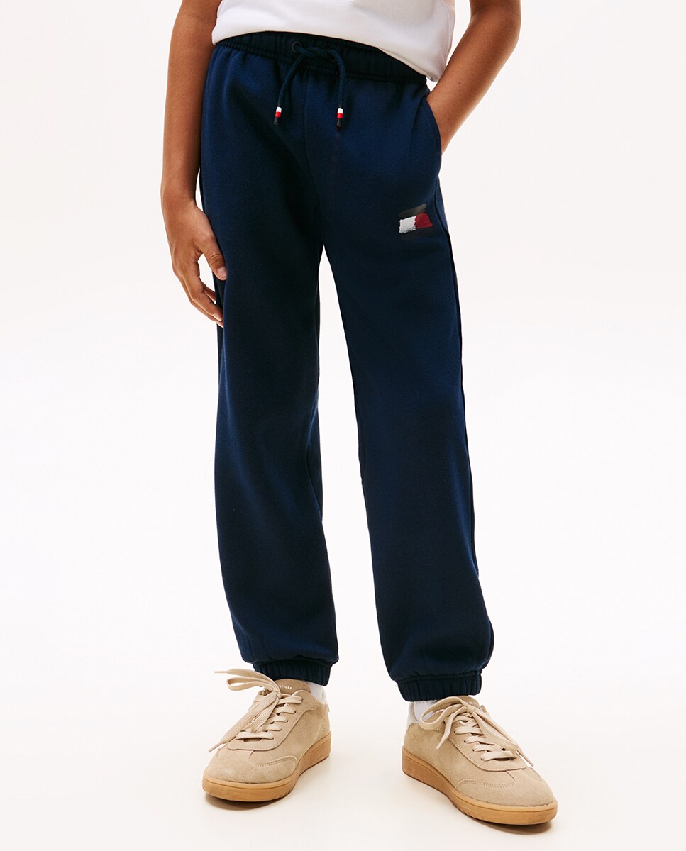 Pantalón largo deportivo de niño con logo impreso · Tommy Hilfiger