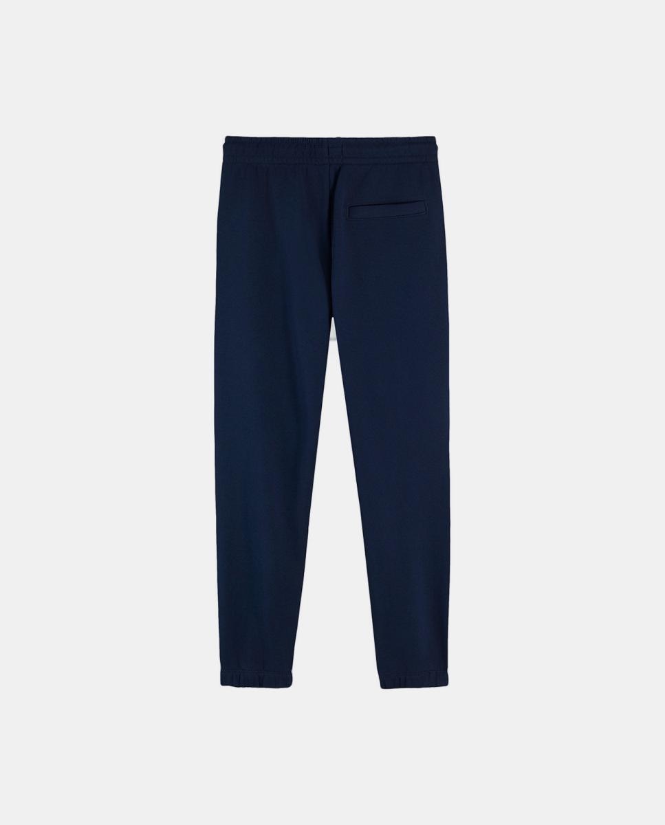 Joggers com Logótipo Bordado Tommy Hilfiger Azul-marinho-6