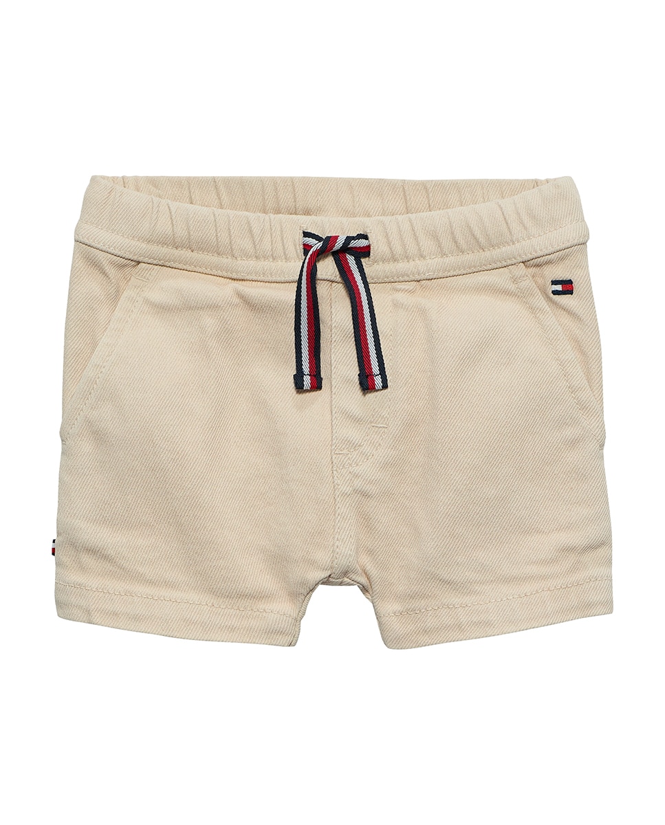 Pantalón corto de bebé niño con cordón ajustable - Tommy Hilfiger - Marrón Marrón-1