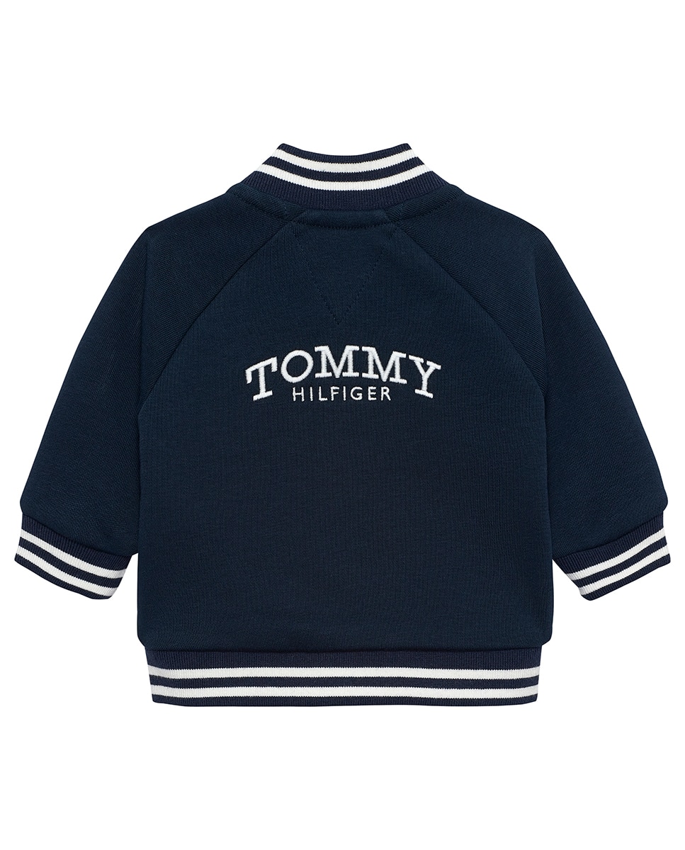 Casaco Tipo Blusão Bomber de Bebé Tommy Hilfiger Azul-2