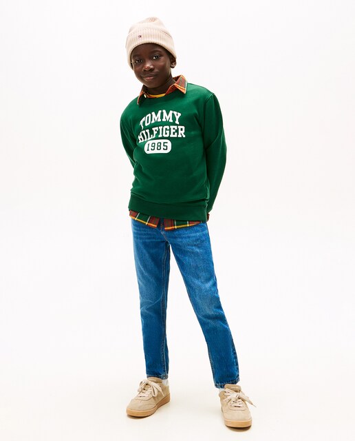 Imagen 0 de Pantalón de niño vaquero estilo pitillo