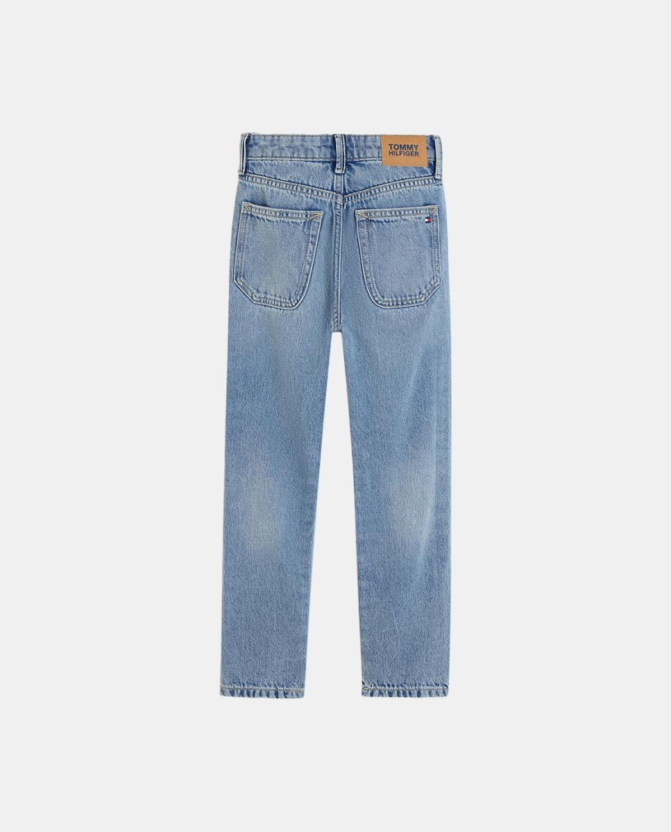 Jeans Straight Azul-2