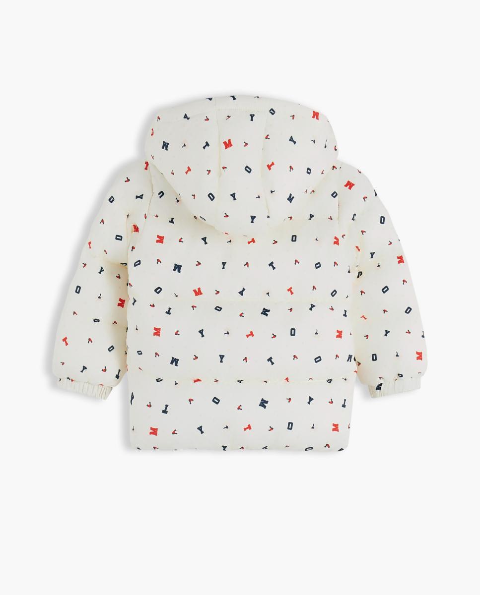 Plumífero de bebé niña con capucha - Tommy Hilfiger - Blanco Blanco-2