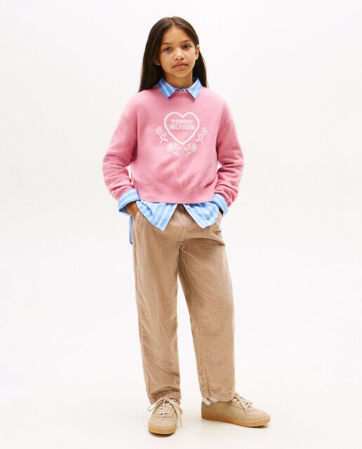 Imagem 0 de Calças de Bombazina com Cintura Elástica