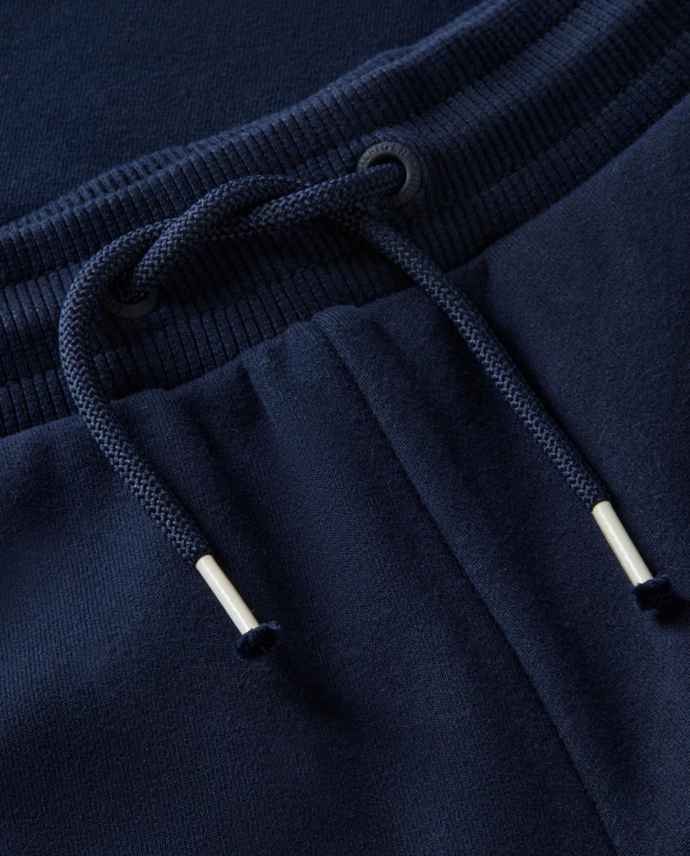 Joggers com Logótipo Bordado Azul-marinho-3