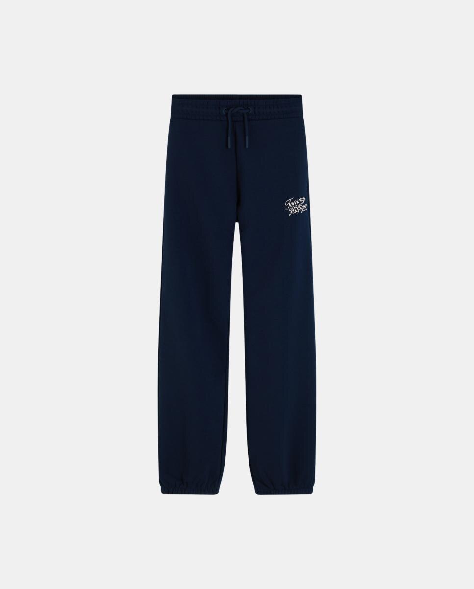 Pantalón de niña de chándal - Tommy Hilfiger - Azul Azul-3