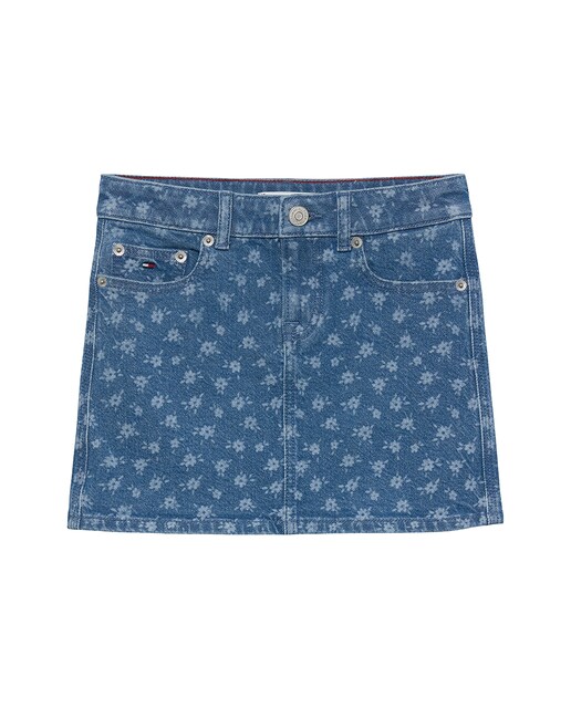 Imagem 0 de Saia de Ganga de Bebé com Estampado Floral