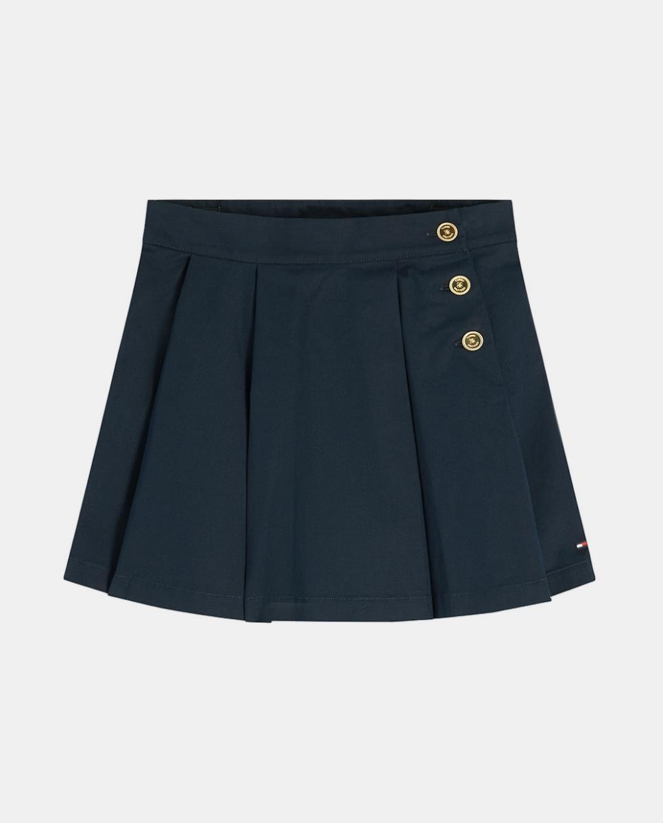 Saia Plissada Tommy Hilfiger Azul-marinho-5