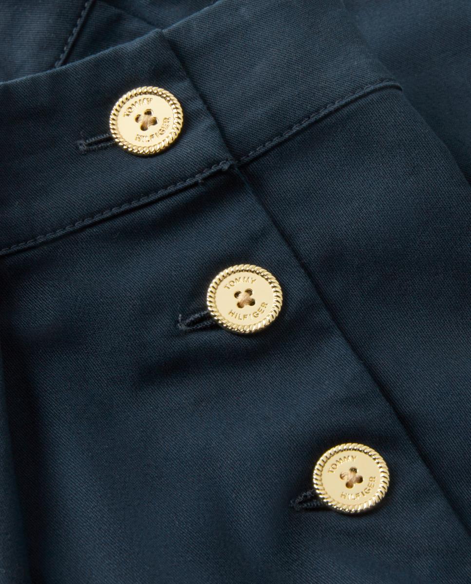 Saia Plissada Tommy Hilfiger Azul-marinho-7