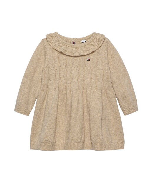 Imagem 0 de Vestido de Malha do Cabo de Bebé com Manga Comprida