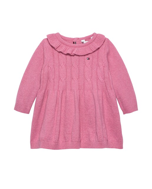 Imagem 0 de Vestido de Malha do Cabo de Bebé com Manga Comprida