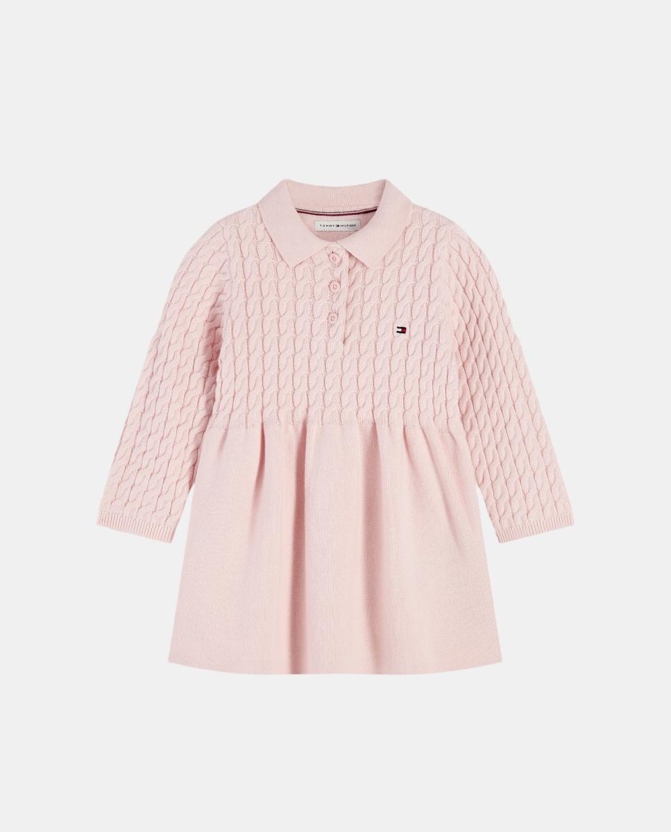 Imagem 0 de Vestido de Malha do Cabo de Bebé com Manga Comprida