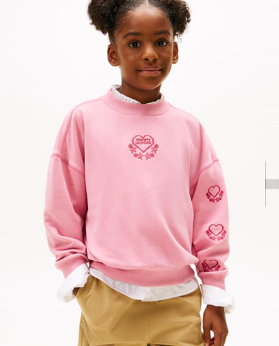 Imagem 0 de Sweatshirt com Logótipos de Coração