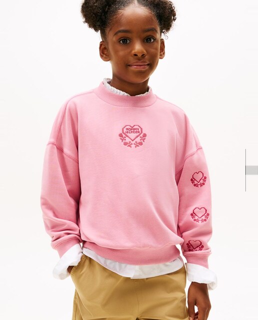 Imagem 0 de Sweatshirt com Logótipos de Coração