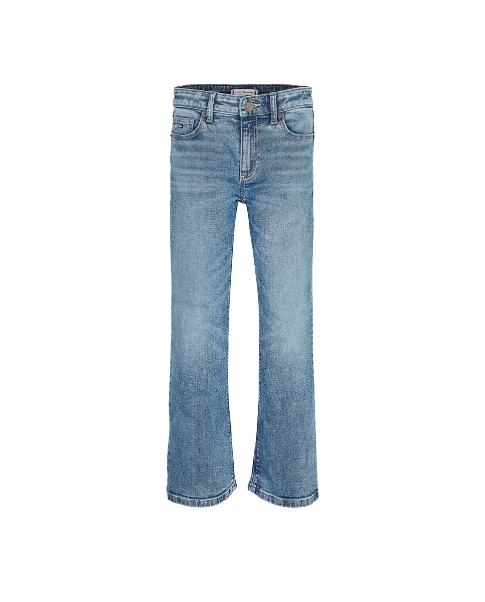 Jeans à Boca de Sino Azul-1