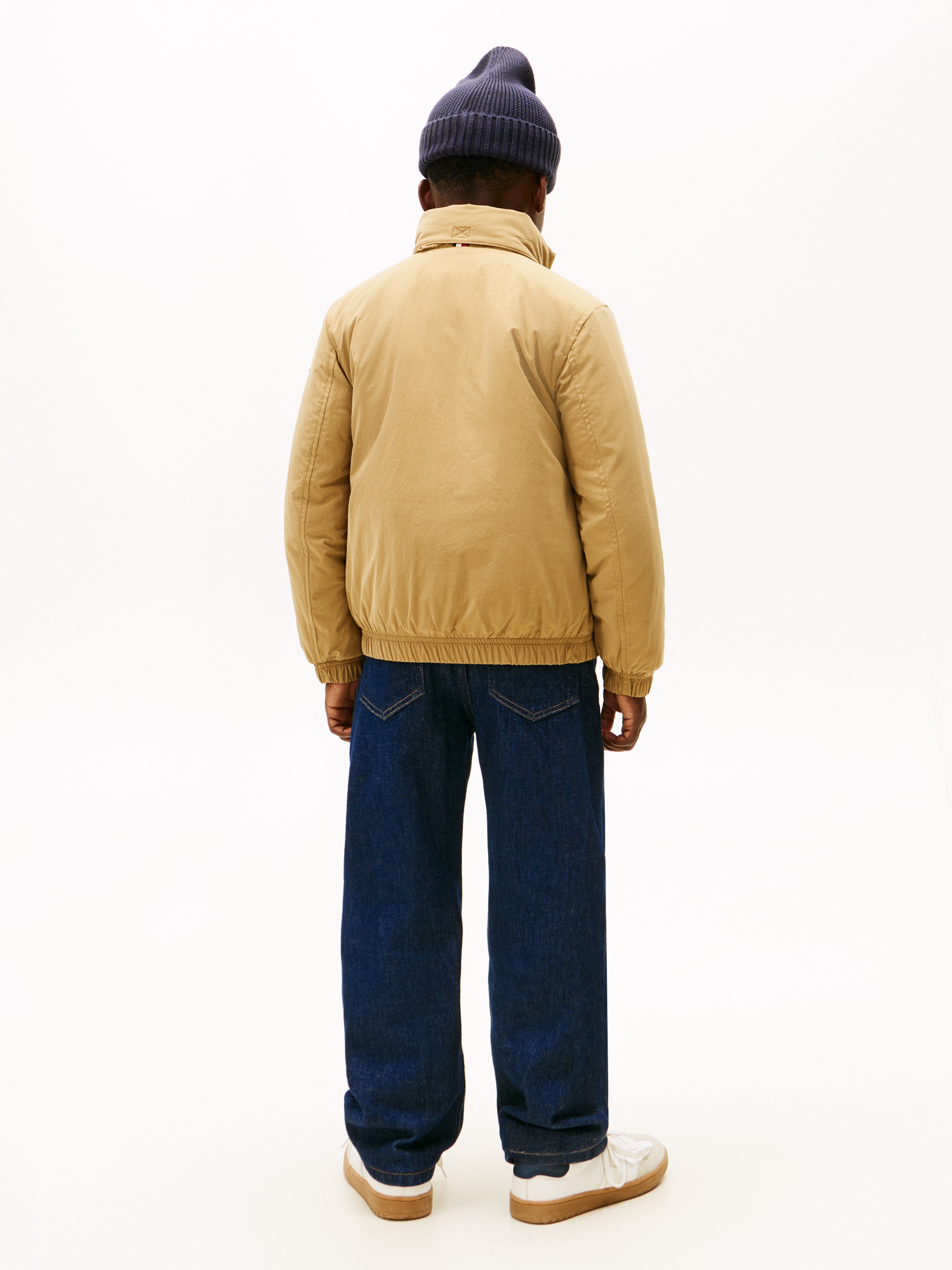 Blusão Estilo Corta-Vento Tommy Hilfiger Castanho-2