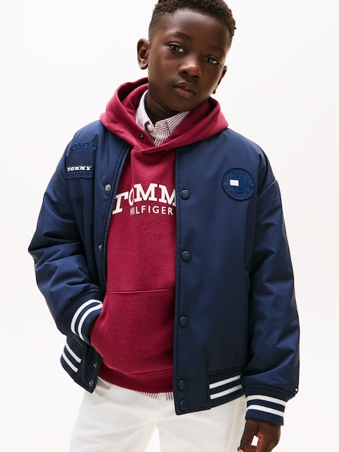 Imagem 0 de Blusão Tipo Bomber com Logótipo Traseiro