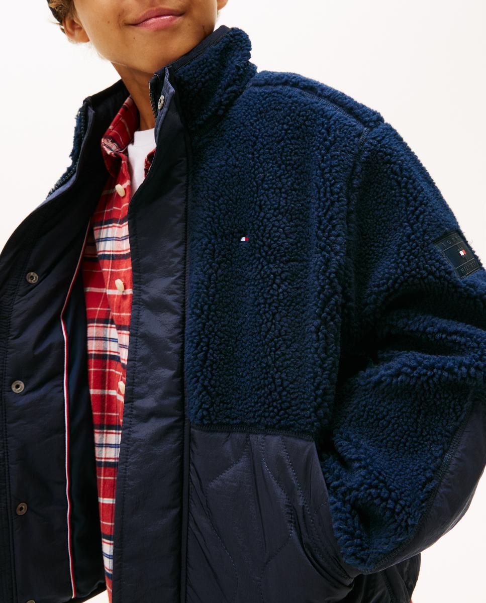 Polar Tipo Blusão Bomber Azul-3