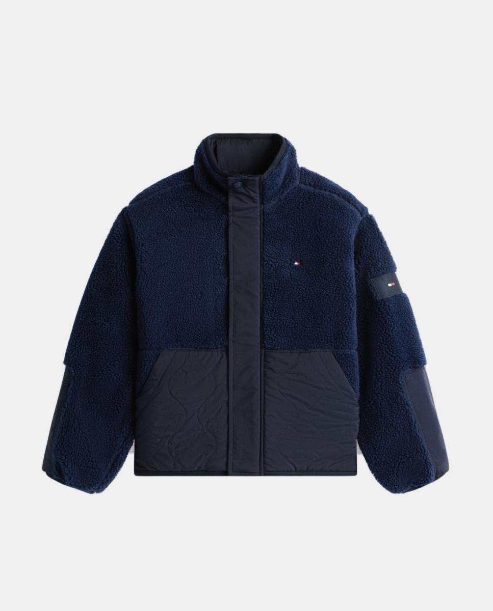 Polar Tipo Blusão Bomber Azul-5