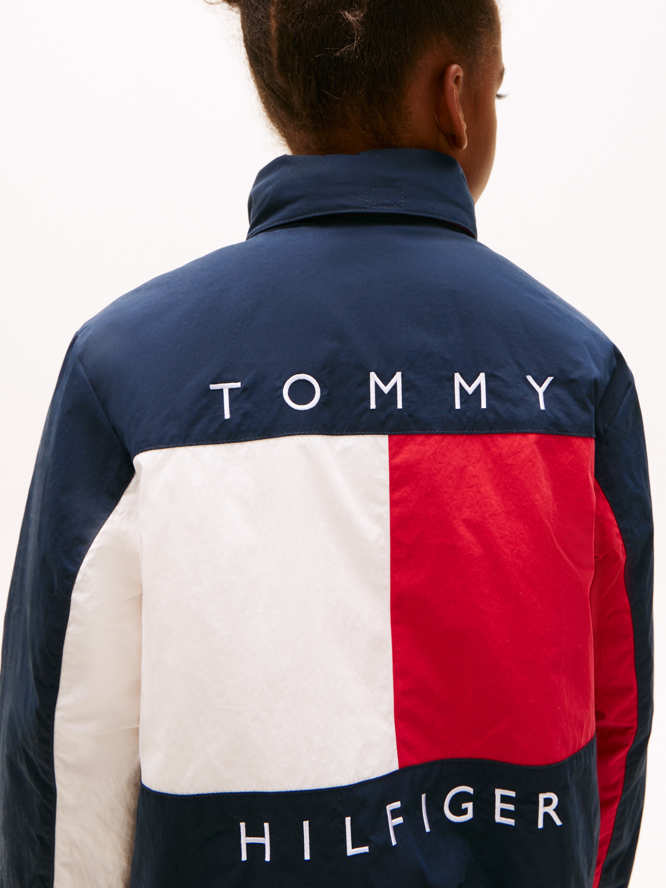 Blusão com Color Block Tommy Hilfiger Azul-2