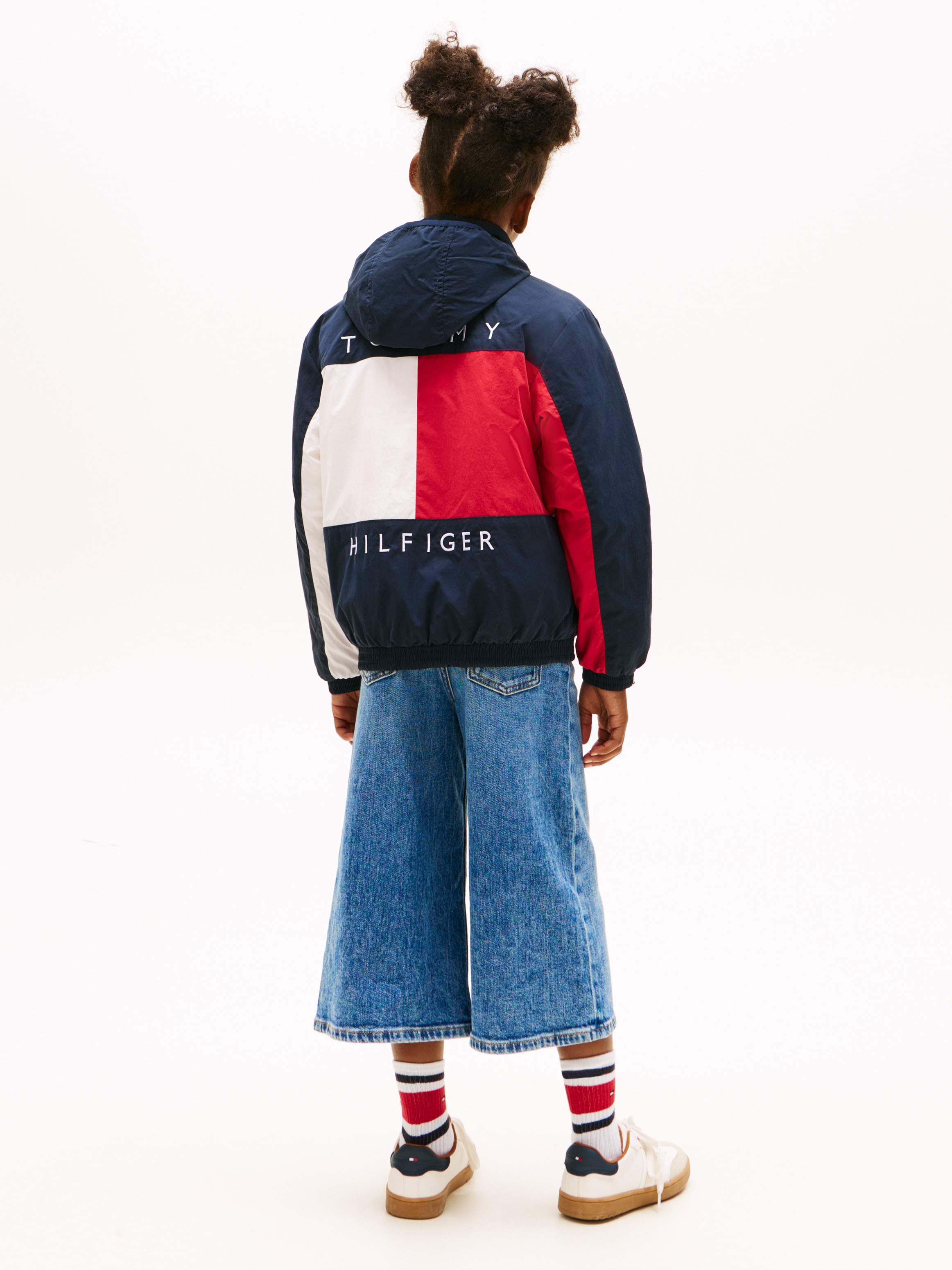 Blusão com Color Block Tommy Hilfiger Azul-5