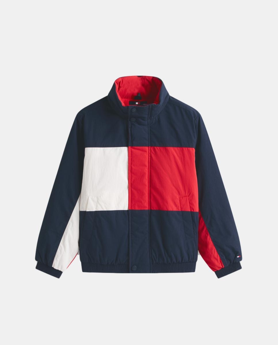 Blusão com Color Block Tommy Hilfiger Azul-6