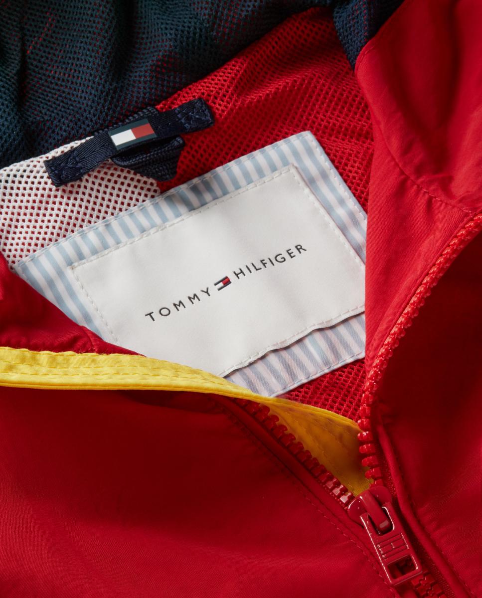 Blusão com Logótipo na Manga Tommy Hilfiger Vermelho-8