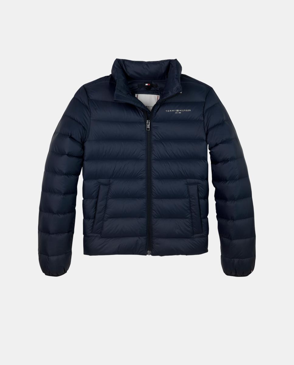 Plumífero de niño con logo en el pecho - Tommy Hilfiger - Azul Azul-5