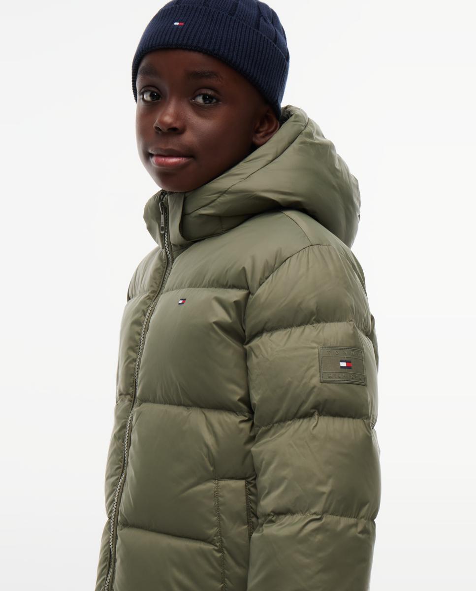 Imagen 3 de Plumas de niño con capucha - Tommy Hilfiger - Verde Verde