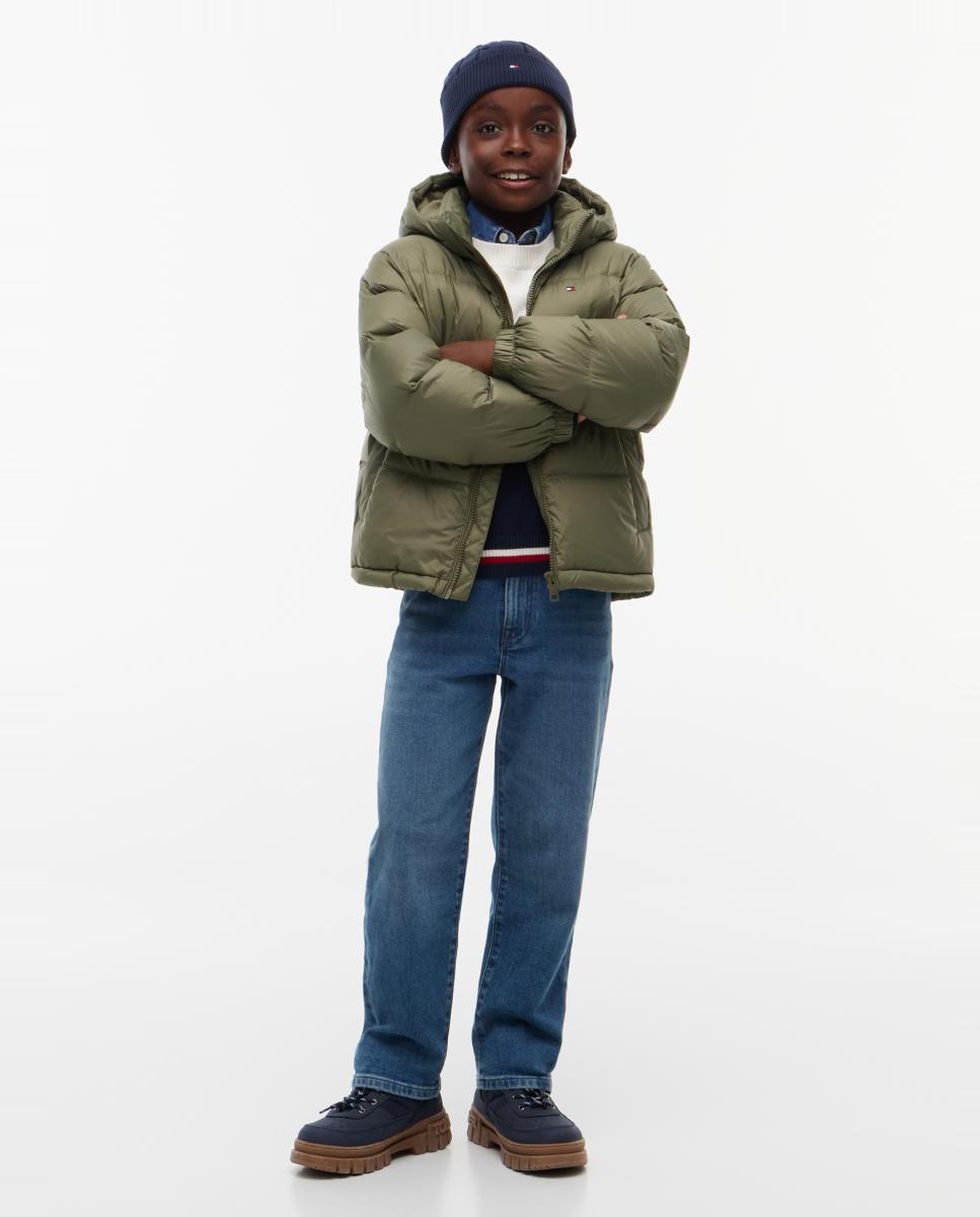 Imagen 4 de Plumas de niño con capucha - Tommy Hilfiger - Verde Verde