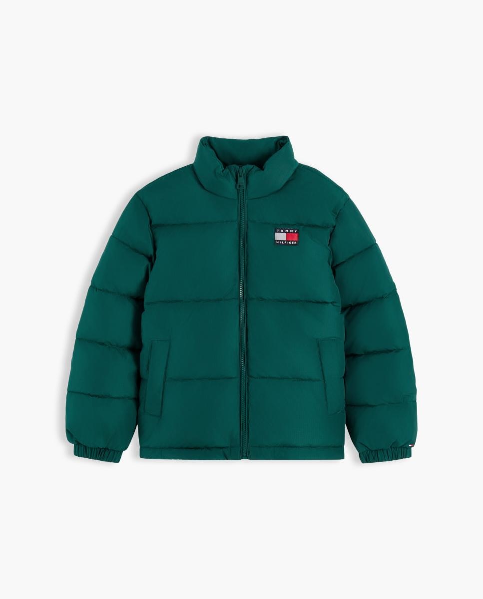 Plumífero de niño liso sin capucha - Tommy Hilfiger - Amarillo Amarillo-5
