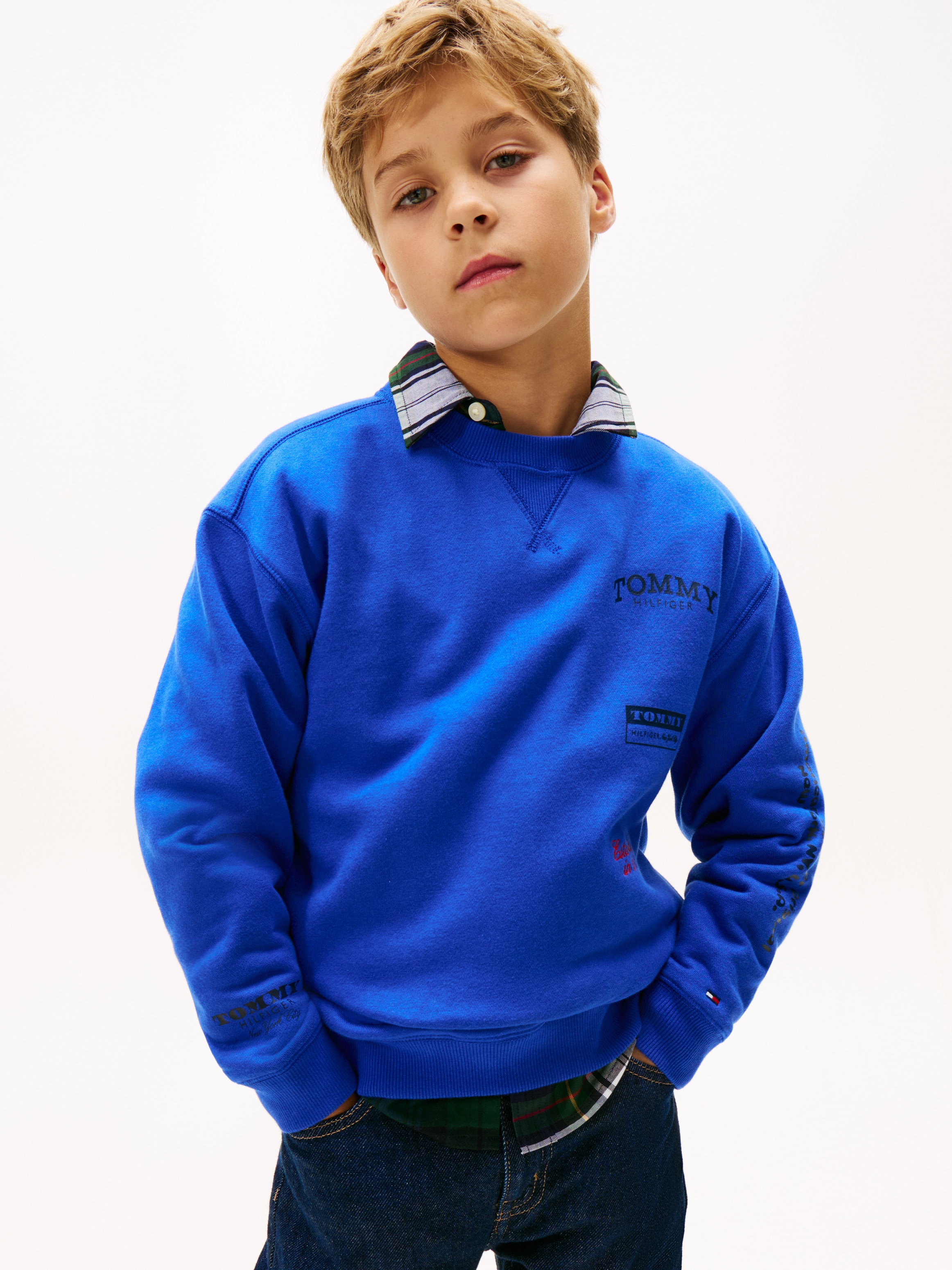 Imagen 0 de Sudadera de niño con estampados gráficos