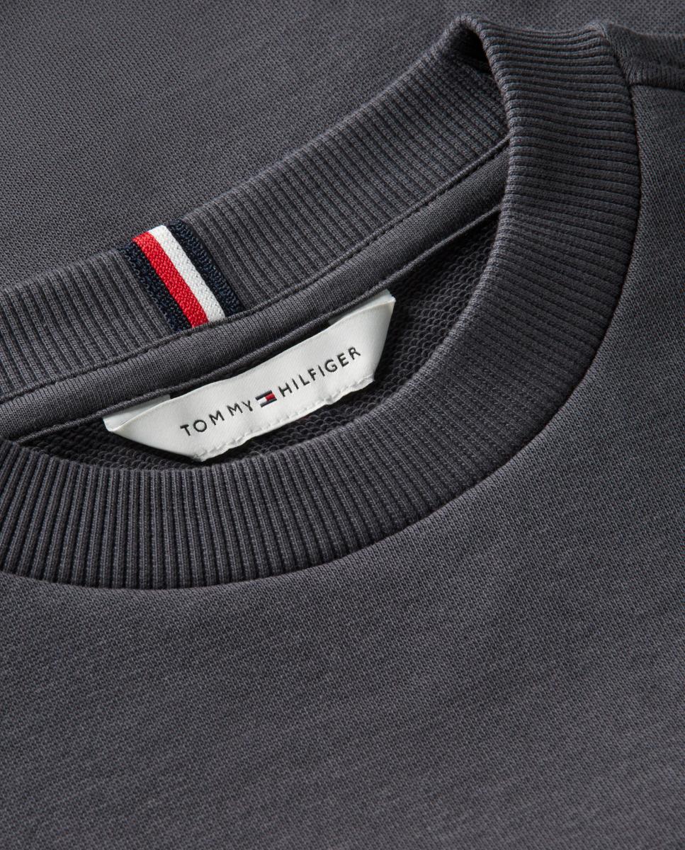 Sudadera de niño con logo estampado - Tommy Hilfiger - Gris Gris-7