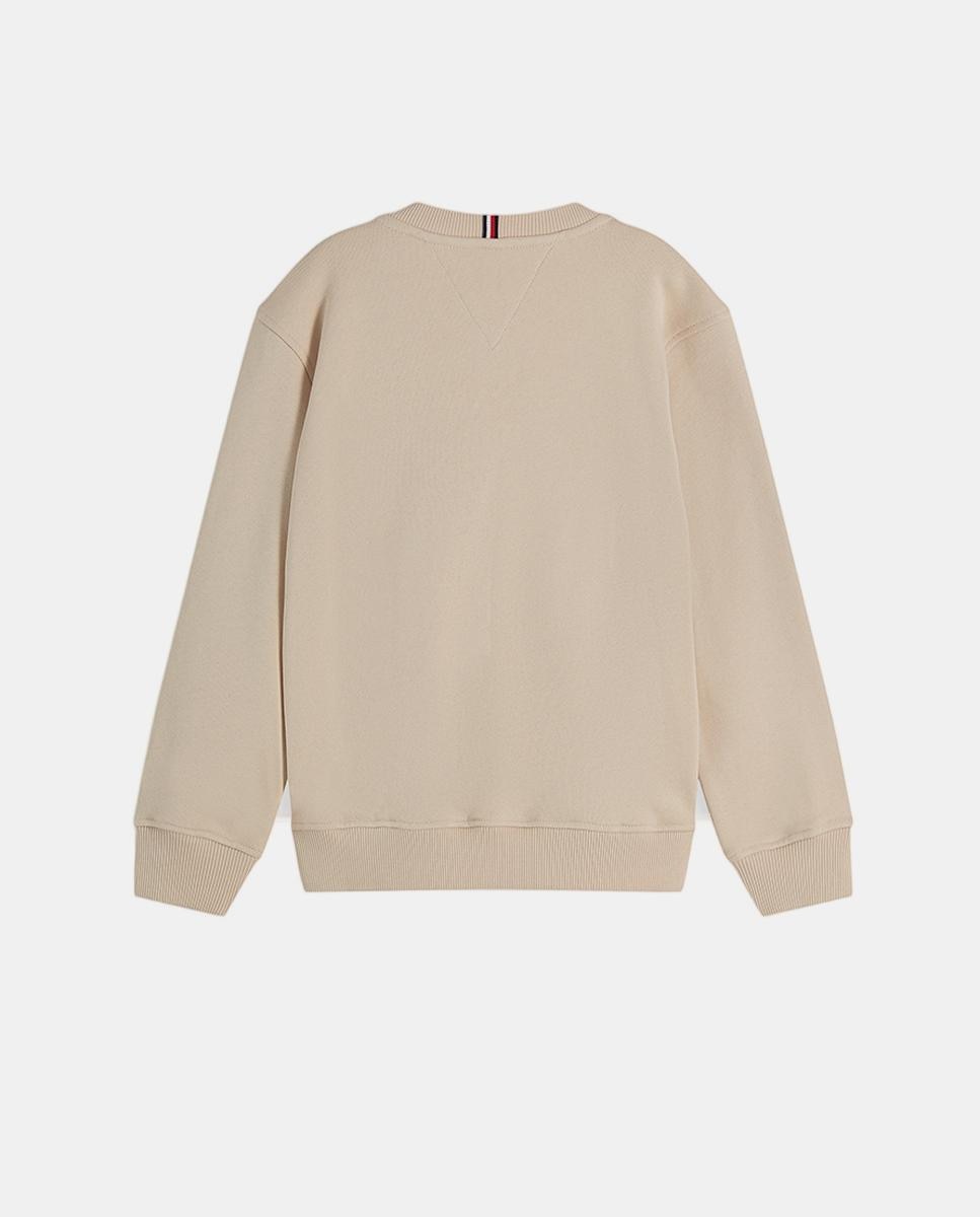 Sudadera de niño con logo corporativo - Tommy Hilfiger - Beige Beige-6