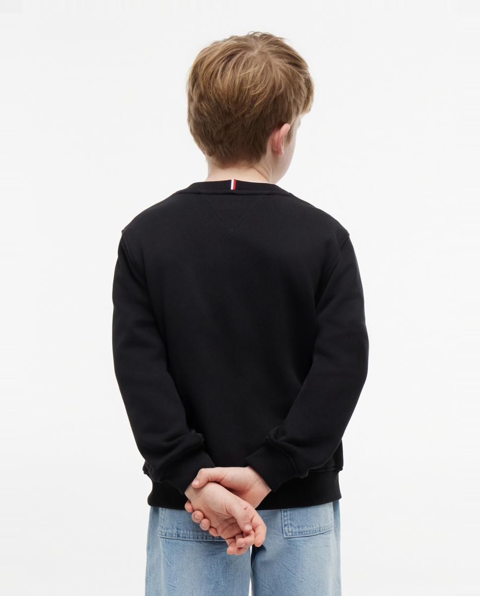 Sudadera de niño con logo corporativo - Tommy Hilfiger - Negro Negro-2