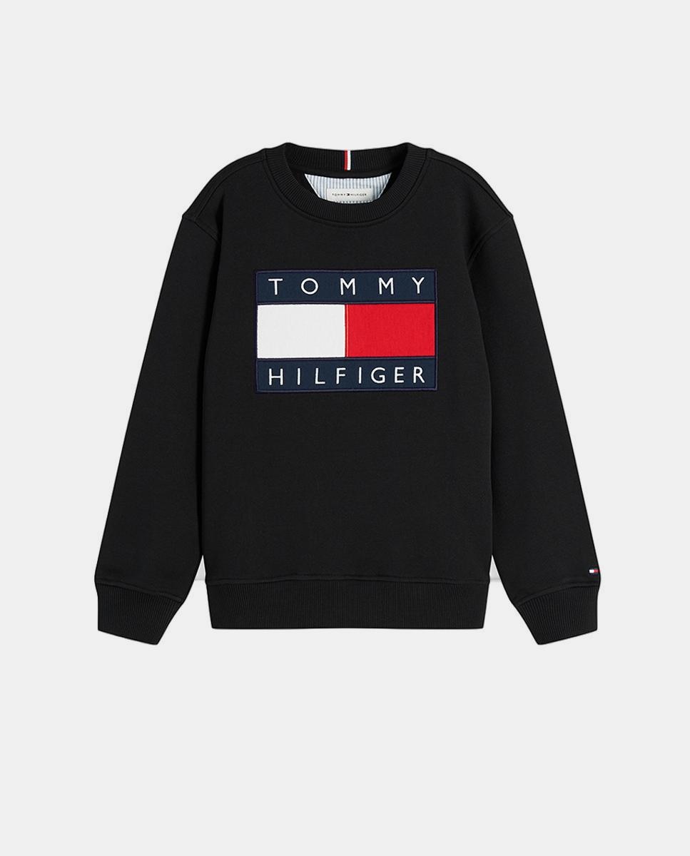 Sudadera de niño con logo corporativo - Tommy Hilfiger - Negro Negro-5