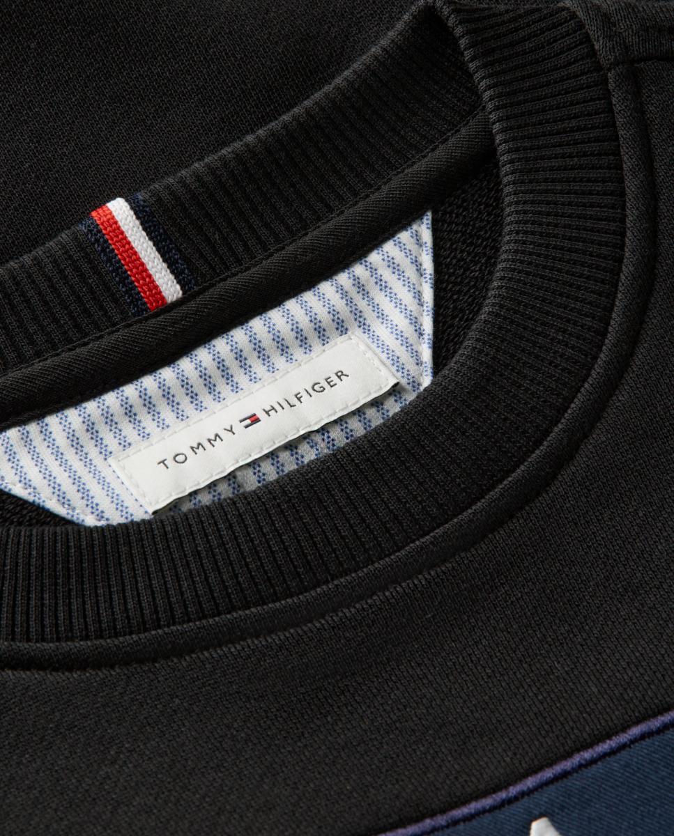 Sudadera de niño con logo corporativo - Tommy Hilfiger - Negro Negro-7
