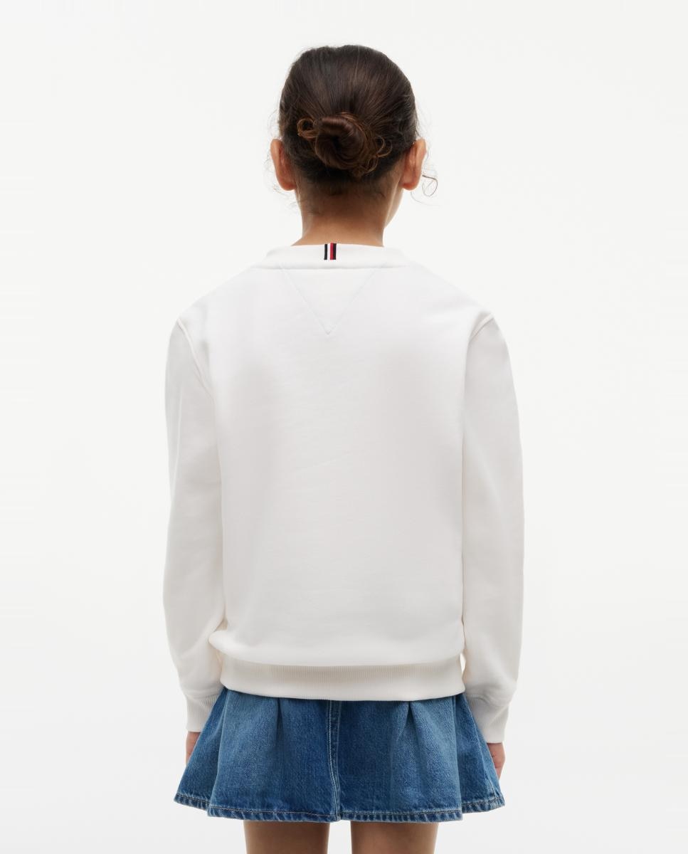 Sudadera de niño con logo corporativo - Tommy Hilfiger - Crudo Crudo-2