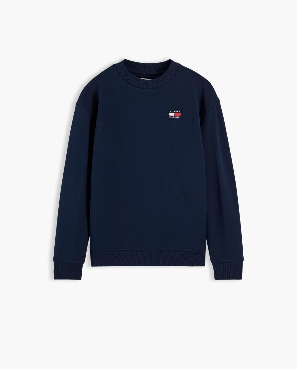 Sudadera de niño con capucha con logo corporativo - Tommy Hilfiger - Azul Azul-5