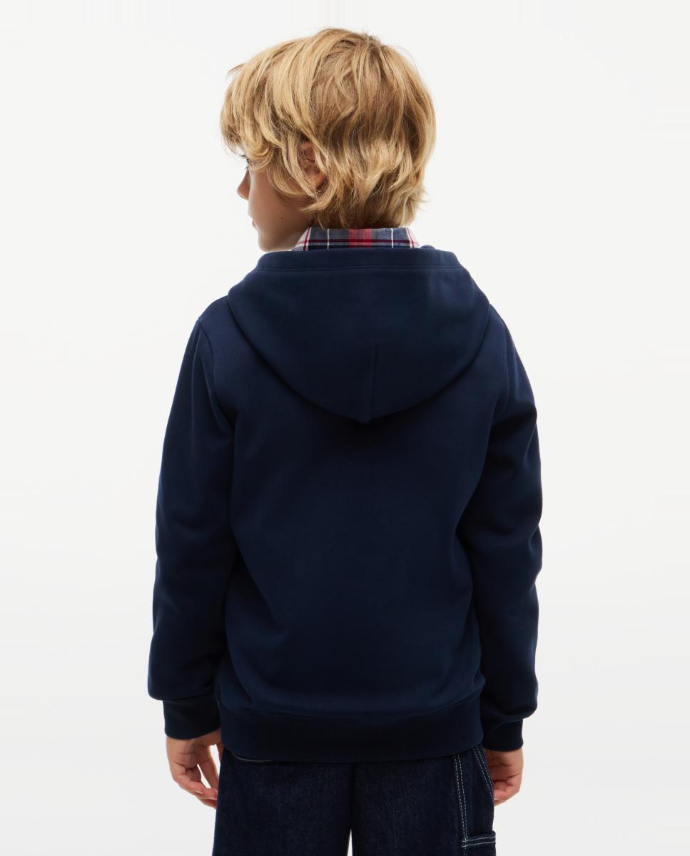 Sweatshirt com capuz Amarelo-2