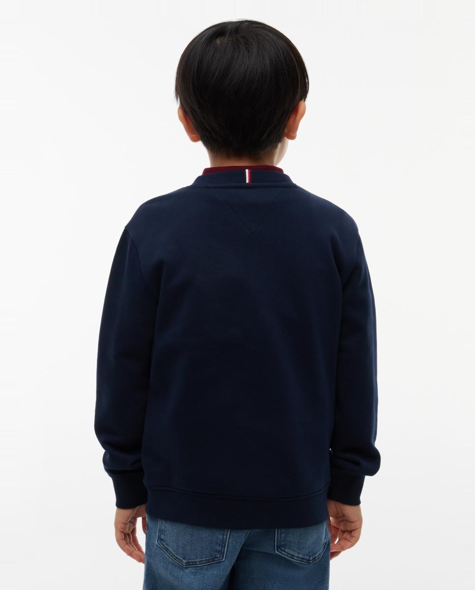 Sweatshirt com Decote Redondo Amarelo-2