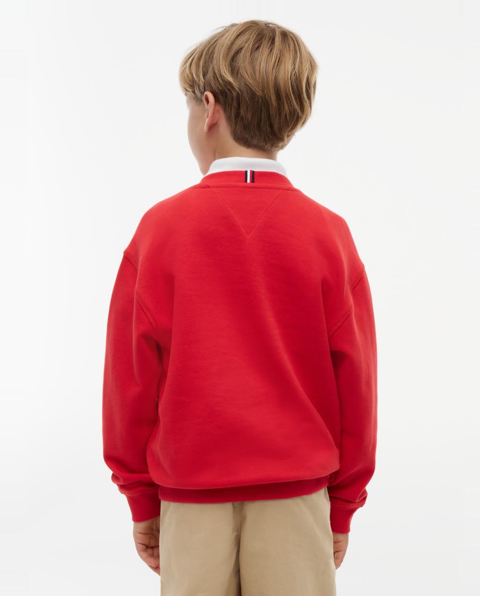 Sudadera de niño de cuello redondo y logo Snoopy - Tommy Hilfiger - Amarillo Amarillo-2