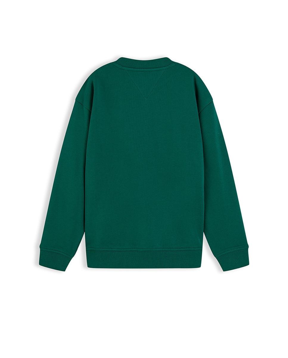 Sweatshirt com Decote Redondo Amarelo-6