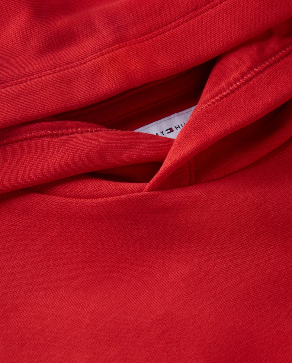 Sweatshirt com capuz Vermelho-7